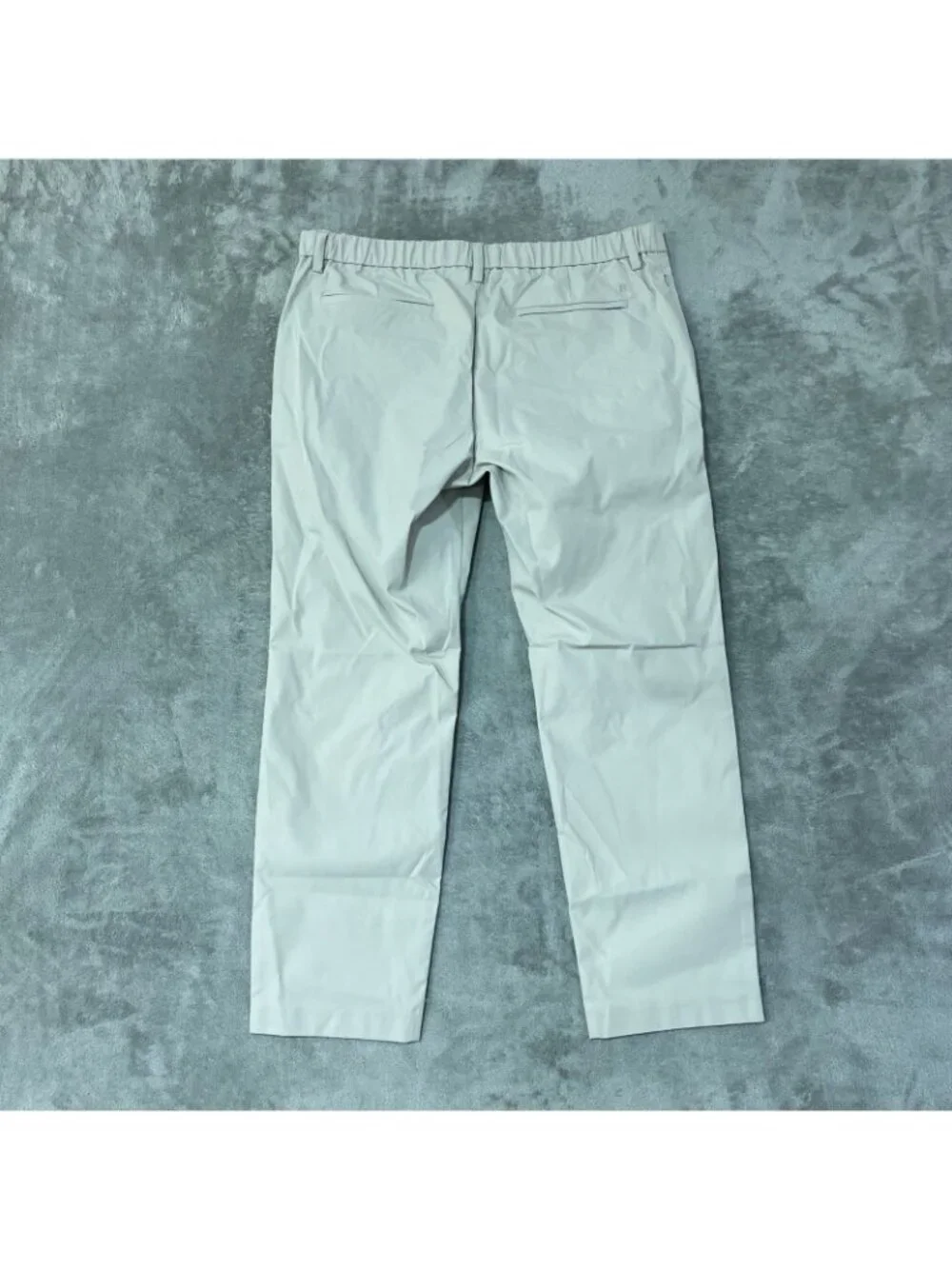 NWT Banana Republic Commuter Flex Pants Men's 40x30 Tan Polyester  Flat Front